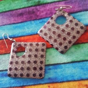 Glittered Ear Rings